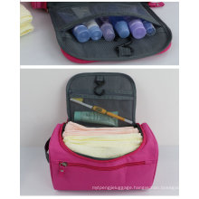 Multi-Functional Portable Polyester Daily Pouch New Zipper Quality Travel Cosmetic Bag for Girls